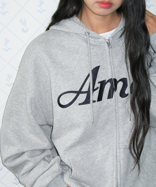 AMESWORLDWIDE(アメスワールドワイド)の「STANDARD LOGO HOODIE ZIP-UP GREY(パーカー・レディース・その他・SMALL/MEDIUM)」の14枚目の写真
