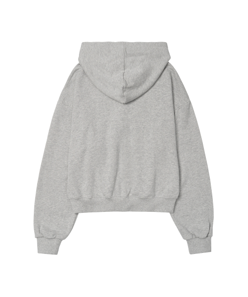 AMESWORLDWIDE(アメスワールドワイド)の「STANDARD LOGO HOODIE ZIP-UP GREY(パーカー・レディース・その他・SMALL/MEDIUM)」の4枚目の写真