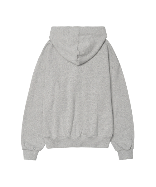 AMESWORLDWIDE(アメスワールドワイド)の「STANDARD LOGO HOODIE ZIP-UP GREY(パーカー・レディース・その他・SMALL/MEDIUM)」の2枚目の写真