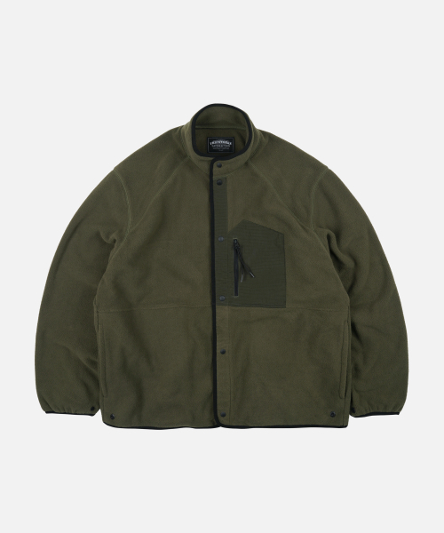FRIZMWORKS(フリズムワークス)の「ANDES FLEECE JACKET _ OLIVE(その他アウター・メンズ・その他・SMALL/MEDIUM/LARGE/X-LARGE)」の1枚目の写真