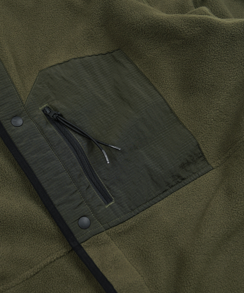 FRIZMWORKS(フリズムワークス)の「ANDES FLEECE JACKET _ OLIVE(その他アウター・メンズ・その他・SMALL/MEDIUM/LARGE/X-LARGE)」の5枚目の写真