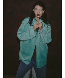 #2 SYNTHETIC SUEDE SHIRT