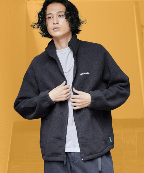 Columbia(コロンビア)の「Columbia/コロンビア コロンビアティンバークレストMTRフリースフルジップ 軽量 アウトドア タウンユース ワンポイント ブランドロゴ 2026秋冬 秋服 冬服(ブルゾン・メンズ・ブラック・M/L/XL)」の1枚目の写真