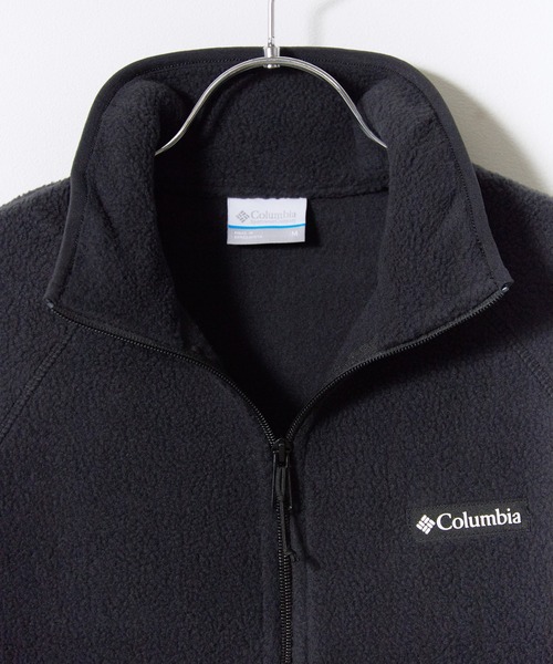 Columbia(コロンビア)の「Columbia/コロンビア コロンビアティンバークレストMTRフリースフルジップ 軽量 アウトドア タウンユース ワンポイント ブランドロゴ 2026秋冬 秋服 冬服(ブルゾン・メンズ・ブラック・M/L/XL)」の8枚目の写真