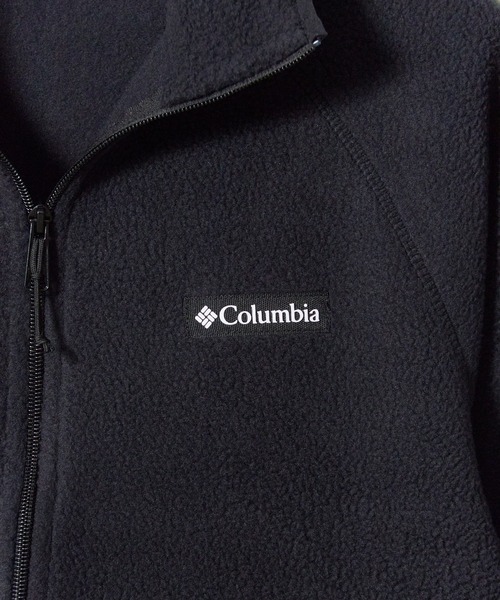Columbia(コロンビア)の「Columbia/コロンビア コロンビアティンバークレストMTRフリースフルジップ 軽量 アウトドア タウンユース ワンポイント ブランドロゴ 2026秋冬 秋服 冬服(ブルゾン・メンズ・ブラック・M/L/XL)」の7枚目の写真