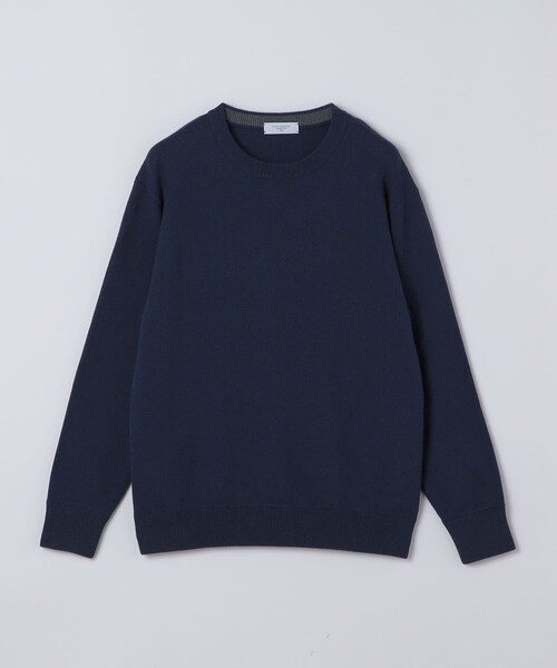 SHIPS(シップス)の「〈洗濯機可能〉ソリッド コットン カシミヤ クルーネック 26AW(ニット/セーター・メンズ・ブラウン系/ライトグレー/ダークグレー/グリーン/コバルトブルー/ネイビー・SMALL/MEDIUM/LARGE/X-LARGE)」の6枚目の写真