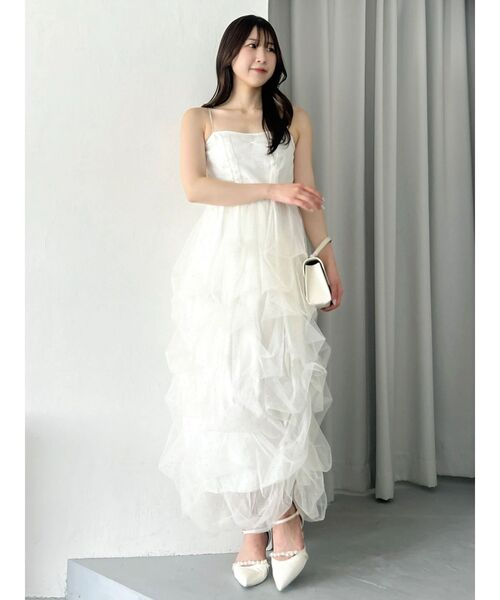 dazzlin（ダズリン）の「パールストラップパンプス（パンプス・レディース・ブラック/アイボリー・MEDIUM/LARGE）」の12枚目の写真