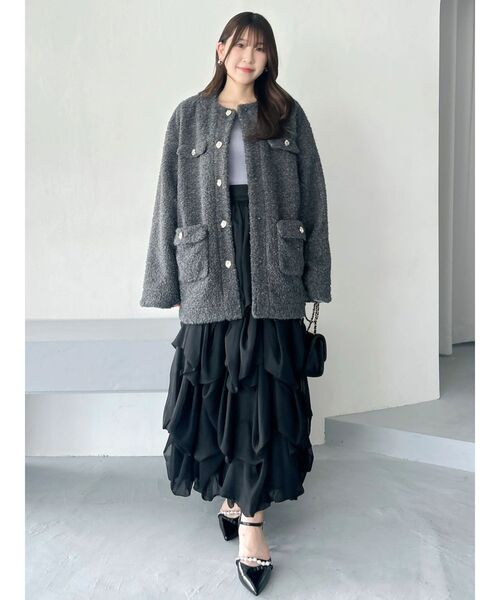 dazzlin（ダズリン）の「パールストラップパンプス（パンプス・レディース・ブラック/アイボリー・MEDIUM/LARGE）」の16枚目の写真