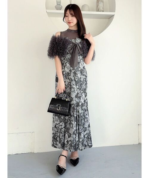 dazzlin（ダズリン）の「パールストラップパンプス（パンプス・レディース・ブラック/アイボリー・MEDIUM/LARGE）」の22枚目の写真