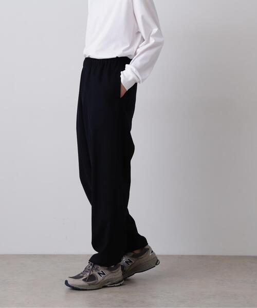YLEVE（イレーヴ）の「YLEVE / SUPER120's WOOL FLANNEL EASY TROUSERS（その他パンツ・メンズ・グレー/ネイビー・3/4/5）」の6枚目の写真
