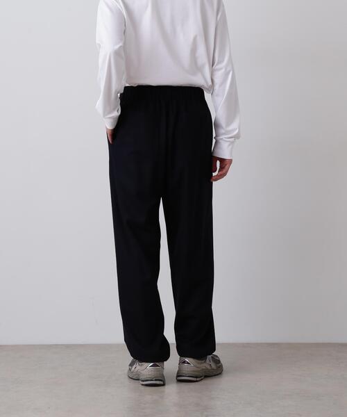 YLEVE（イレーヴ）の「YLEVE / SUPER120's WOOL FLANNEL EASY TROUSERS（その他パンツ・メンズ・グレー/ネイビー・3/4/5）」の7枚目の写真