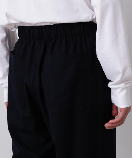 YLEVE（イレーヴ）の「YLEVE / SUPER120's WOOL FLANNEL EASY TROUSERS（その他パンツ・メンズ・グレー/ネイビー・3/4/5）」の10枚目の写真