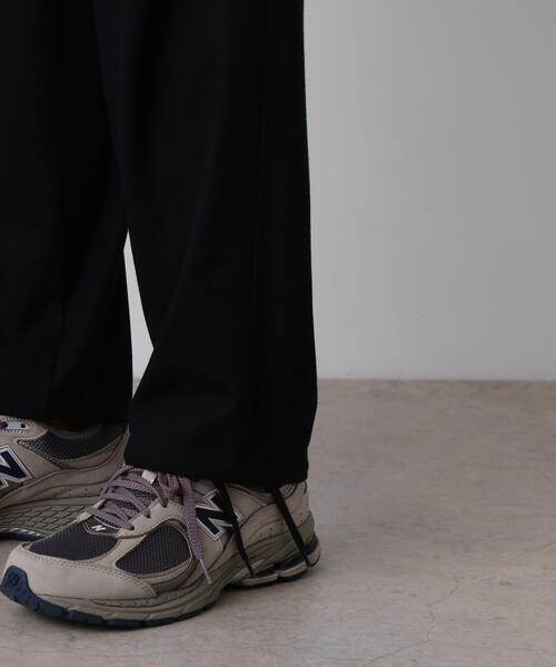 YLEVE（イレーヴ）の「YLEVE / SUPER120's WOOL FLANNEL EASY TROUSERS（その他パンツ・メンズ・グレー/ネイビー・3/4/5）」の12枚目の写真