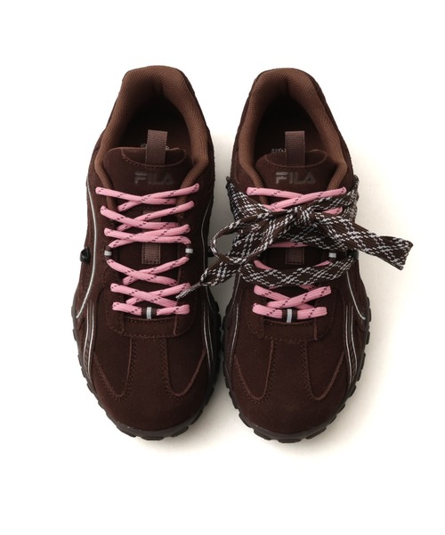 FILA(フィラ)の「FILA ECHAPPE MS LC / フィラ エシャッペ MS LC【SP】(スニーカー・レディース・ブラウン・23.5cm/25.0cm/24.5cm/24.0cm/23.0cm/22.5cm/26.0cm/25.5cm)」の1枚目の写真