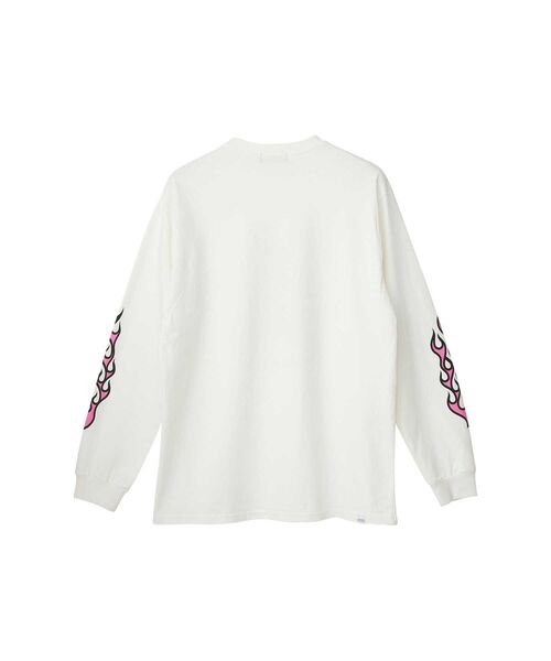 HYSTERIC GLAMOUR(ヒステリックグラマー)の「FIRE BAER GUITAR Tシャツ(Tシャツ/カットソー・メンズ・パープル/ホワイト/ブラック・MEDIUM/SMALL/X-LARGE/LARGE)」の6枚目の写真