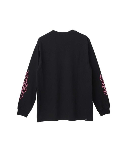 HYSTERIC GLAMOUR(ヒステリックグラマー)の「FIRE BAER GUITAR Tシャツ(Tシャツ/カットソー・メンズ・パープル/ホワイト/ブラック・MEDIUM/SMALL/X-LARGE/LARGE)」の4枚目の写真