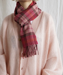 JOURNAL STANDARD LUXE（ジャーナルスタンダード　ラックス）の「【John Scott】25col(C)Check LAMBS WOOL SCARF（マフラー）」