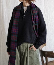 JOURNAL STANDARD LUXE（ジャーナルスタンダード　ラックス）の「【John Scott】25col(C)Check LAMBS WOOL SCARF（マフラー）」