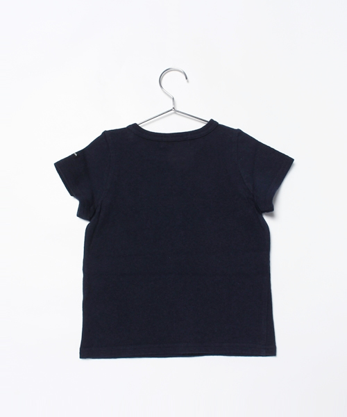 quoti use fith（クゥオティ　ユース　フィス）の「半袖ロゴTシャツ（Tシャツ/カットソー・キッズ・ホワイト/ネイビー/イエロー/ピンク・80/90/100/120/110/130）」の5枚目の写真