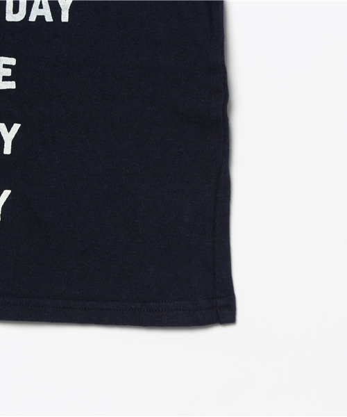 quoti use fith（クゥオティ　ユース　フィス）の「半袖ロゴTシャツ（Tシャツ/カットソー・キッズ・ホワイト/ネイビー/イエロー/ピンク・80/90/100/120/110/130）」の9枚目の写真