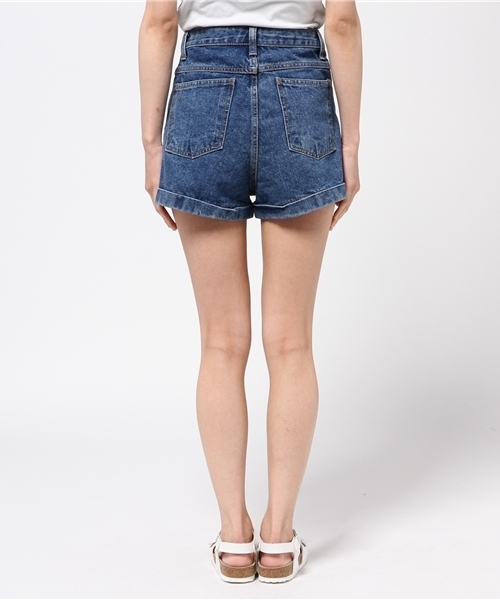 titivate（ティティベイト）の「ﾊｲｳｴｽﾄﾃﾞﾆﾑｼｮｰﾄﾊﾟﾝﾂ（デニムパンツ・レディース・ブルー系その他/ブルー・L/M/S）」の16枚目の写真