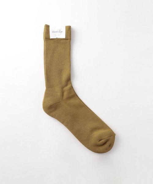 Steven Alan(スティーブンアラン)の「<Steven Alan> MID PILE REG SOCKS/ソックス◆(ソックス/靴下・メンズ・ブラック/ケリー/ホワイト/マスタード・FREE)」の4枚目の写真