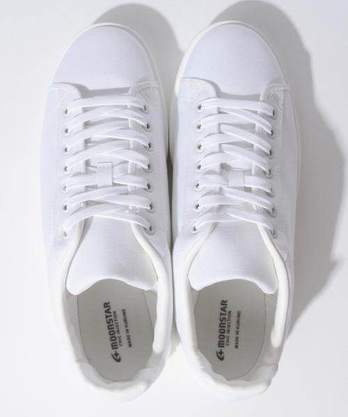 MoonStar（ムーンスター）の「MOONSTAR / CHIC INJECTION RALY キャンバススニーカー（スニーカー・メンズ・ブラック/ホワイト・27.0cm/25.0cm/26.0cm/28.0cm）」の6枚目の写真