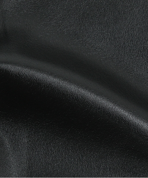 603（ロクマルサン）の「６０３　ＰＶＣジップ付ストレッチパンツ（その他パンツ・レディース・ブラック・40/38）」の3枚目の写真