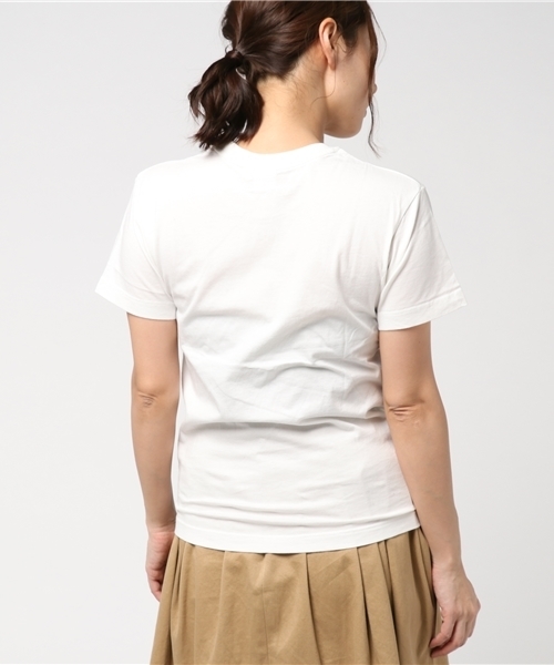 MOUSSY（マウジー）の「cursive moussy T（Tシャツ/カットソー・レディース・ホワイト/ブラック/ピンク・FREE）」の11枚目の写真