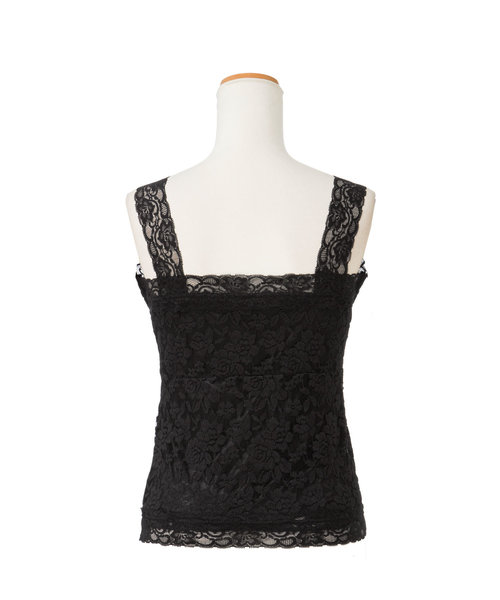 Newlyme（ニューリーミー）の「総レースキャミソール（キャミソール・レディース・アイボリー/ライトベージュ/ライトブラック/ピンク/ブルー/モカ・MEDIUM/LARGE/X-LARGE/SMALL/XX-LARGE）」の8枚目の写真