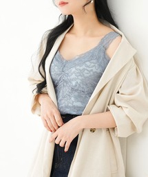 総レースキャミソール