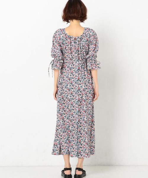 Another Edition(アナザーエディション)の「フラワープリントワンピース ◆(ワンピース・レディース・イエロー/ライラック・FREE)」の10枚目の写真