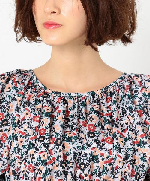 Another Edition(アナザーエディション)の「フラワープリントワンピース ◆(ワンピース・レディース・イエロー/ライラック・FREE)」の14枚目の写真