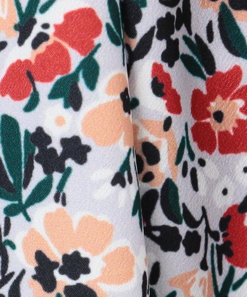 Another Edition(アナザーエディション)の「フラワープリントワンピース ◆(ワンピース・レディース・イエロー/ライラック・FREE)」の5枚目の写真