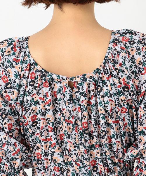 Another Edition(アナザーエディション)の「フラワープリントワンピース ◆(ワンピース・レディース・イエロー/ライラック・FREE)」の6枚目の写真