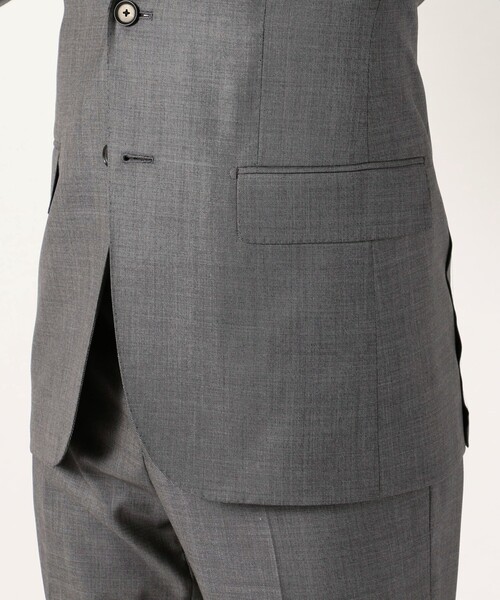 SHIPS（シップス）の「SHIPS: ＜ハンドライン＞LORO PIANA FABRIC FOUR SEASONS シャークスキン ソリッド スーツ（スーツセット・メンズ・チャコールグレー・42/52/46/44）」の16枚目の写真