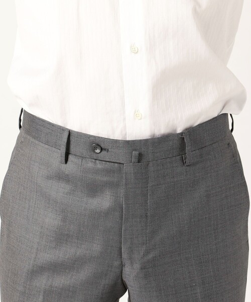 SHIPS（シップス）の「SHIPS: ＜ハンドライン＞LORO PIANA FABRIC FOUR SEASONS シャークスキン ソリッド スーツ（スーツセット・メンズ・チャコールグレー・42/52/46/44）」の3枚目の写真