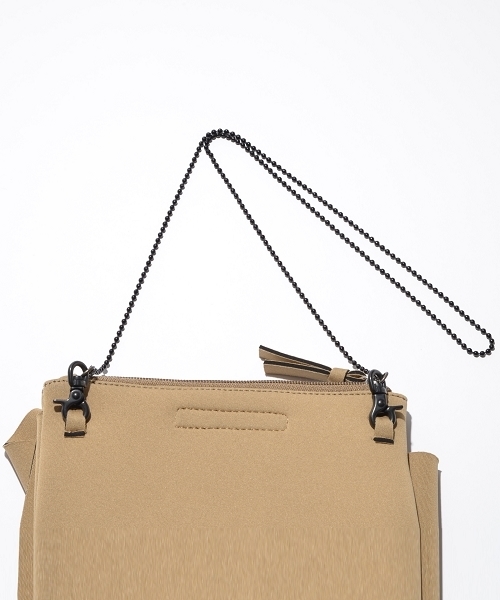 SOLPRESA（ソルプレーサ）の「ボンディングリボンクラッチバッグ（クラッチバッグ・レディース・ベージュ/オレンジ/イエロー/ブラック・ONE SIZE）」の12枚目の写真