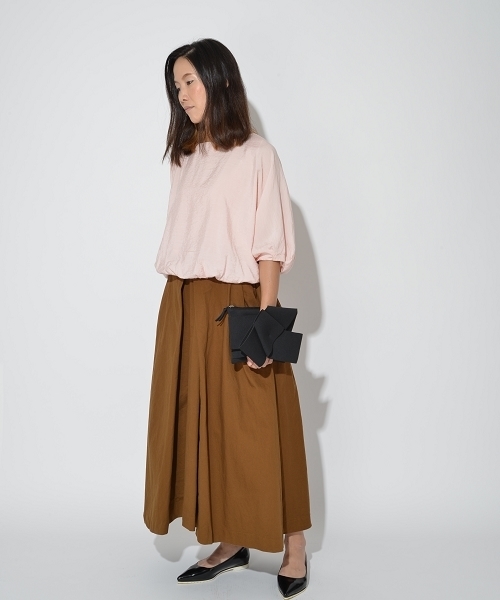 SOLPRESA（ソルプレーサ）の「ボンディングリボンクラッチバッグ（クラッチバッグ・レディース・ベージュ/オレンジ/イエロー/ブラック・ONE SIZE）」の16枚目の写真