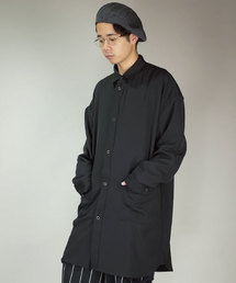 rovtski 【セットアップアイテム】ドロップショルダーオーバーサイズロングシャツ/7S17072401