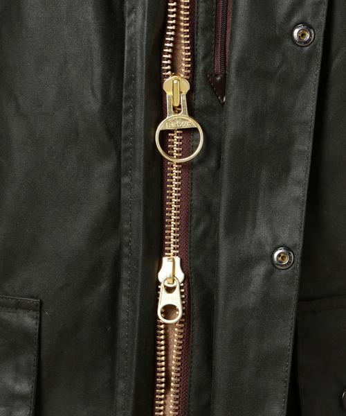 Barbour（バブアー）の「＜Barbour(バブアー)＞ BORDER REG FIT/アウター（ステンカラーコート・メンズ・オリーブ・38/36/34）」の6枚目の写真