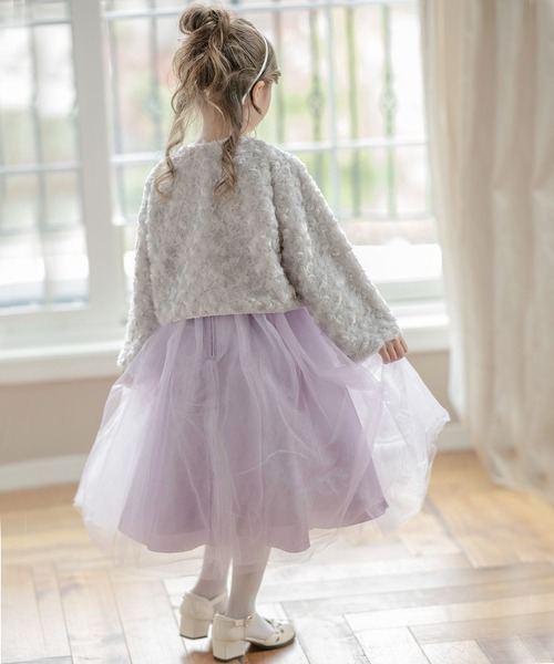 Catherine Cottage（キャサリンコテージ）の「プードルファーボレロ（その他アウター・キッズ・ブラウン/ベージュ/ブラウン系その他3/ホワイト/ブラック系その他2/ブルー/シルバー系その他3/ピンク/シルバー/ブラック/ホワイト系その他/ピンク系その他/ホワイト系その他2・160/110/130/150/90/140/80/120/100）」の21枚目の写真