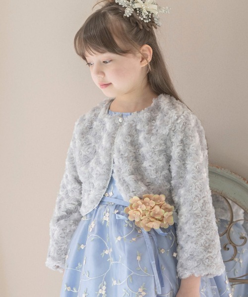 Catherine Cottage（キャサリンコテージ）の「プードルファーボレロ（その他アウター・キッズ・ブラウン/ベージュ/ブラウン系その他3/ホワイト/ブラック系その他2/ブルー/シルバー系その他3/ピンク/シルバー/ブラック/ホワイト系その他/ピンク系その他/ホワイト系その他2・160/110/130/150/90/140/80/120/100）」の16枚目の写真