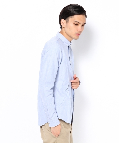 ROSE BUD COUPLES (ローズ バッド カップルズ)の「MSH-12201 オックスフォード ボタンダウン B.D. シャツ(シャツ/ブラウス・メンズ・オフホワイト/ライトブルー/ピンク・SMALL/MEDIUM/LARGE)」の16枚目の写真