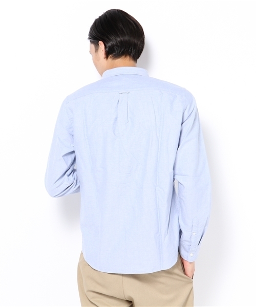 ROSE BUD COUPLES (ローズ バッド カップルズ)の「MSH-12201 オックスフォード ボタンダウン B.D. シャツ(シャツ/ブラウス・メンズ・オフホワイト/ライトブルー/ピンク・SMALL/MEDIUM/LARGE)」の11枚目の写真
