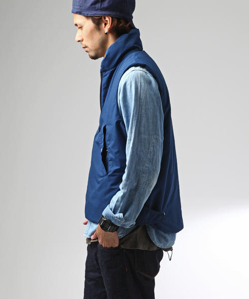 dip（ディップ）の「dip×世間知らず../プルオーバーベスト（ベスト・メンズ・ブルー・MEDIUM/LARGE）」の7枚目の写真