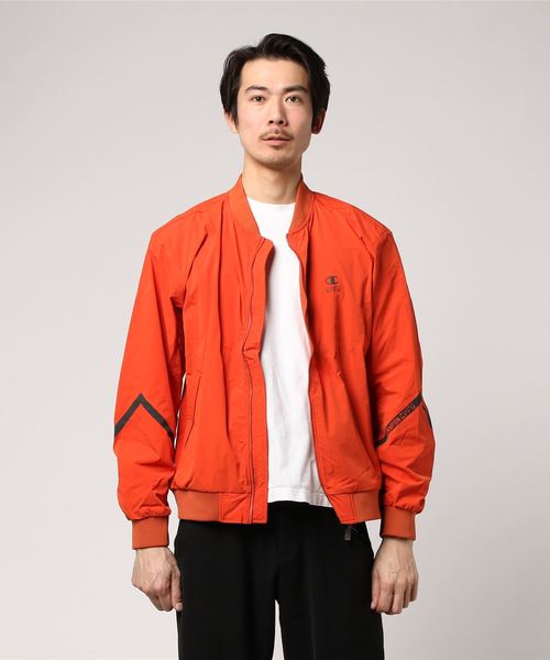 Champion(チャンピオン)の「【Champion/チャンピオン】メンズ CPFU ジップジャケット(ナイロンジャケット・メンズ・ダークブルー/サンドベージュ/レッド系その他6/オリーブ・LARGE/X-LARGE/MEDIUM)」の4枚目の写真