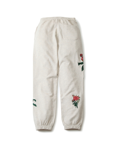 BILLIONAIRE BOYS CLUB(ビリオネア・ボーイズ・クラブ)の「BILLIONAIRE BOYS CLUB EMBROIDERED FLORAL SWEATPANTS 18SPRING(その他パンツ・メンズ・ブラック/オフホワイト・MEDIUM/SMALL/LARGE)」の3枚目の写真