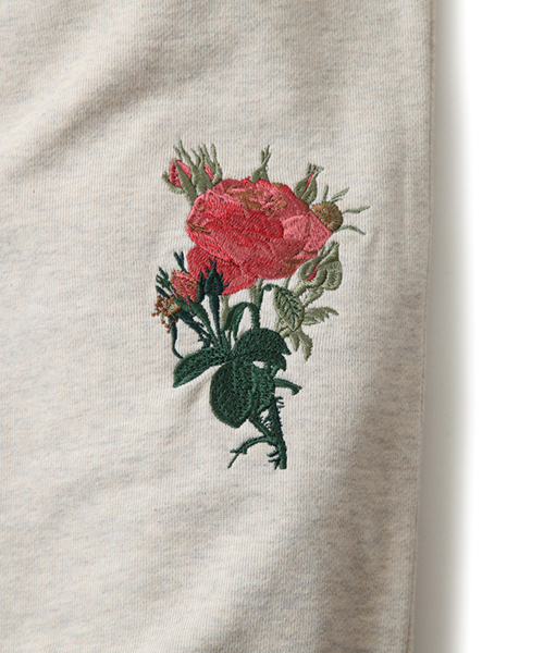 BILLIONAIRE BOYS CLUB(ビリオネア・ボーイズ・クラブ)の「BILLIONAIRE BOYS CLUB EMBROIDERED FLORAL SWEATPANTS 18SPRING(その他パンツ・メンズ・ブラック/オフホワイト・MEDIUM/SMALL/LARGE)」の6枚目の写真