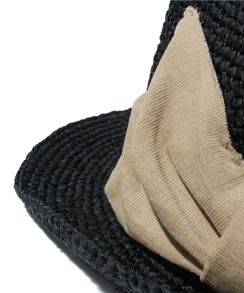 CONTROL FREAK / CTFK(コントロールフリーク)の「【control freak】コーデュロイリボンハット(ハット・レディース・ブラック/ベージュ/ネイビー・FREE)」の7枚目の写真